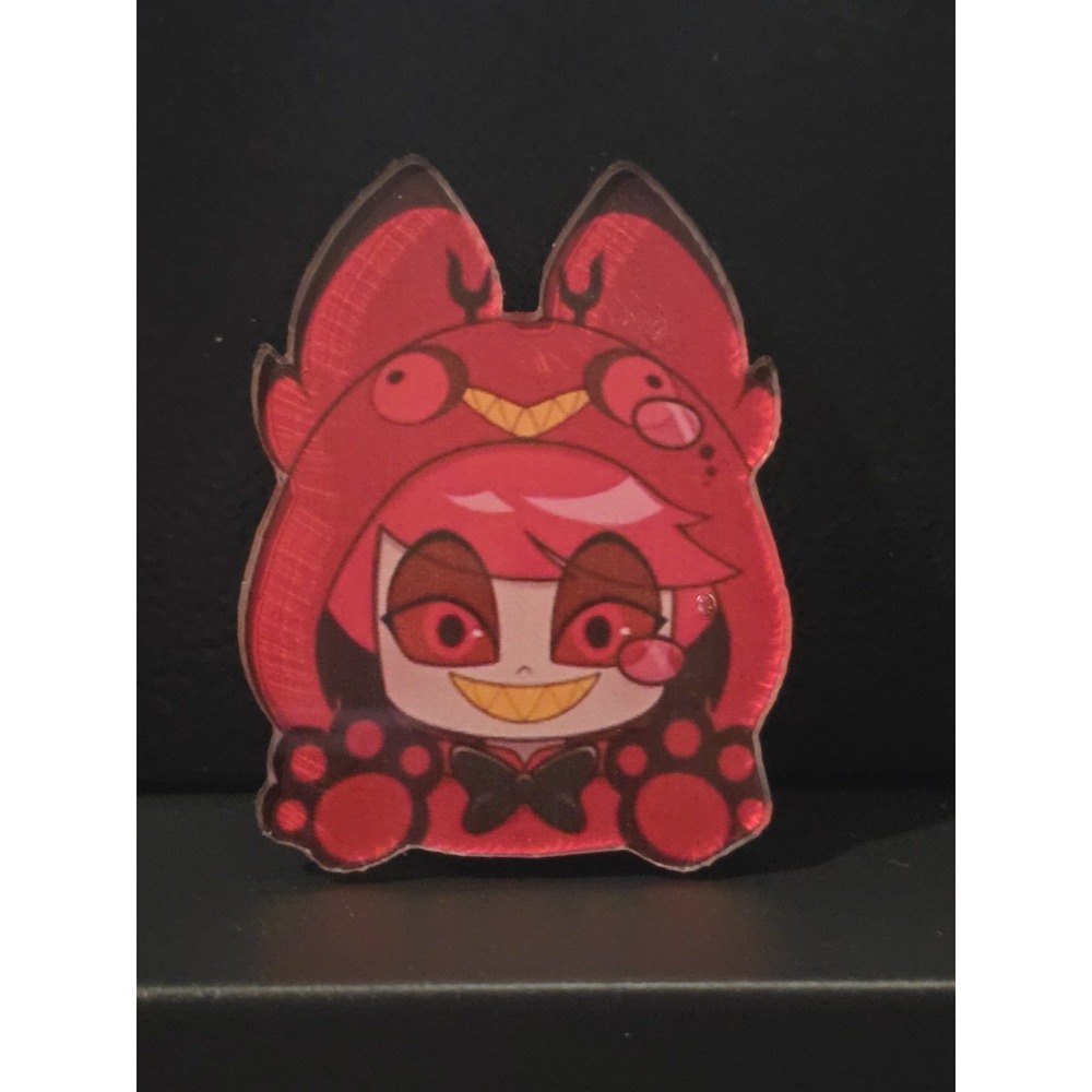 Hazbin Hotel Alastor Phone Support Stand Phone Pop Holder Adhesive Grip